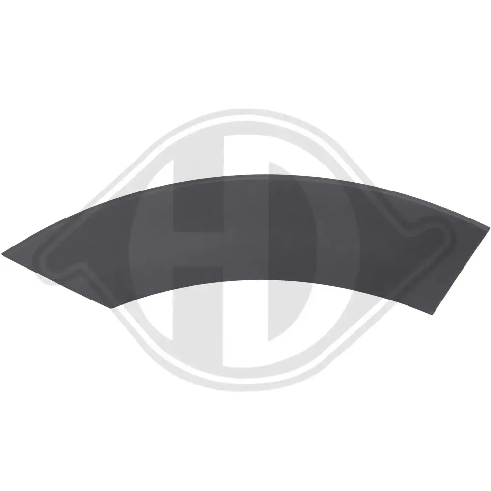 Verbreiterung, Kotflügel hinten rechts Türverkleidung DIEDERICHS 1208262