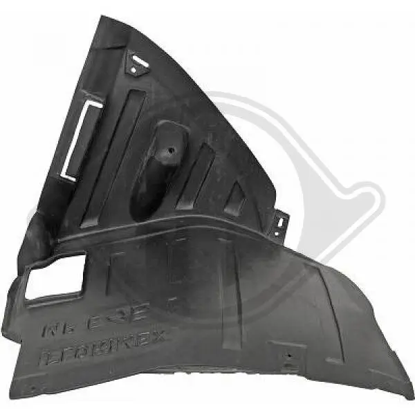 Verkleidung, Radhaus vorne rechts DIEDERICHS 1214116