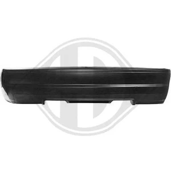 Stoßfänger hinten DIEDERICHS 1215355