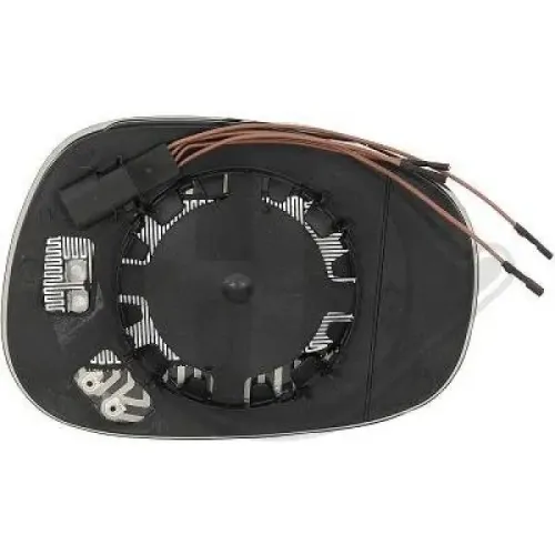 Spiegelglas, Außenspiegel rechts DIEDERICHS 1216024 Bild Spiegelglas, Außenspiegel rechts DIEDERICHS 1216024