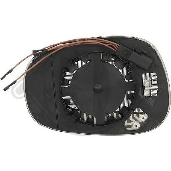 Spiegelglas, Außenspiegel links DIEDERICHS 1216025