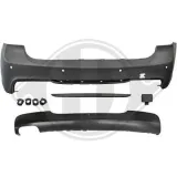 Stoßfänger hinten DIEDERICHS 1216255