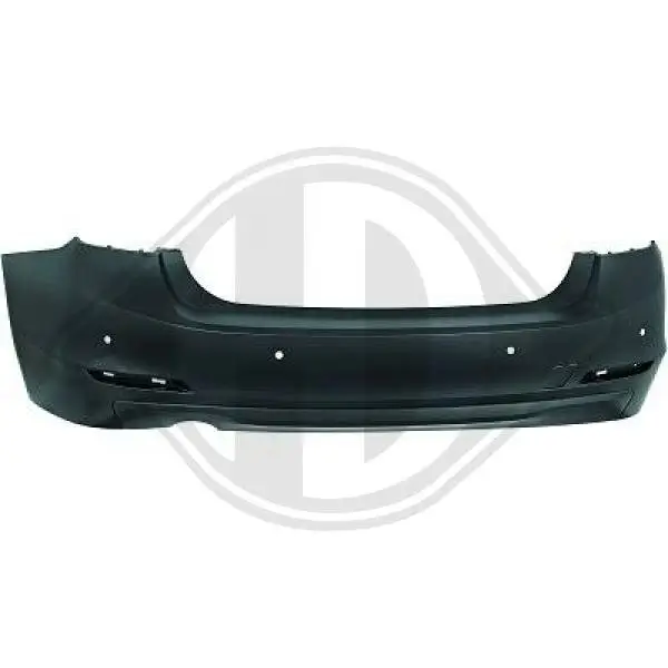 Stoßfänger hinten DIEDERICHS 1217056