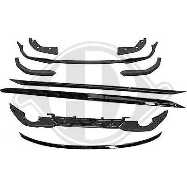 Spoiler vorne links rechts hinten DIEDERICHS 1219062