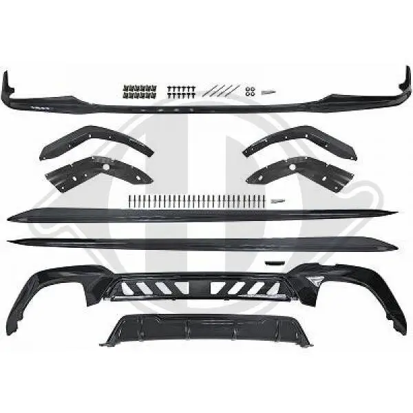 Spoiler vorne hinten DIEDERICHS 1219069