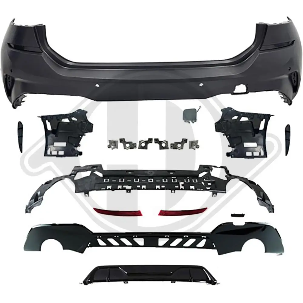 Stoßfänger hinten DIEDERICHS 1219457