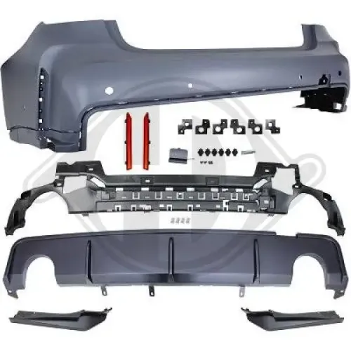 Stoßfänger hinten DIEDERICHS 1219555 Bild Stoßfänger hinten DIEDERICHS 1219555