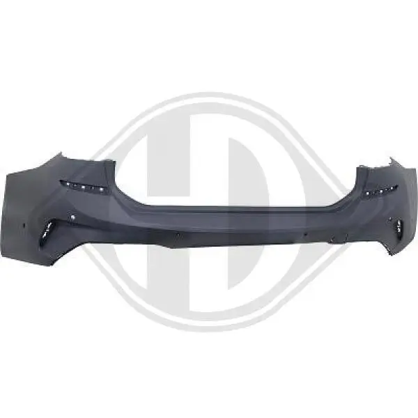 Stoßfänger hinten DIEDERICHS 1219657