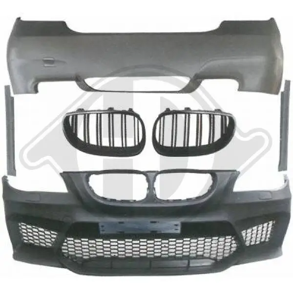 Stoßfänger vorne hinten DIEDERICHS 1224750