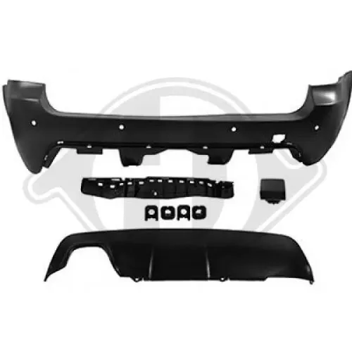 Stoßfänger hinten DIEDERICHS 1224855 Bild Stoßfänger hinten DIEDERICHS 1224855