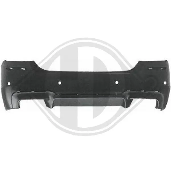 Stoßfänger hinten DIEDERICHS 1225355