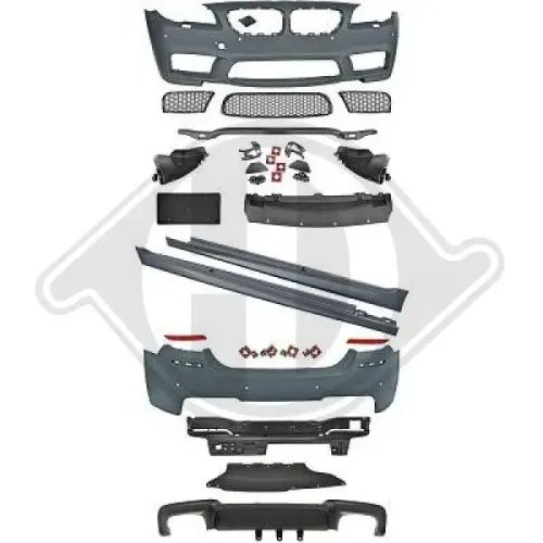 Stoßfänger hinten vorne DIEDERICHS 1225550 Bild Stoßfänger hinten vorne DIEDERICHS 1225550