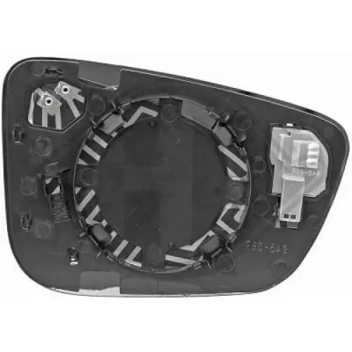 Spiegelglas, Außenspiegel links DIEDERICHS 1226025 Bild Spiegelglas, Außenspiegel links DIEDERICHS 1226025