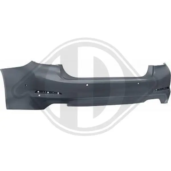 Stoßfänger hinten DIEDERICHS 1226056