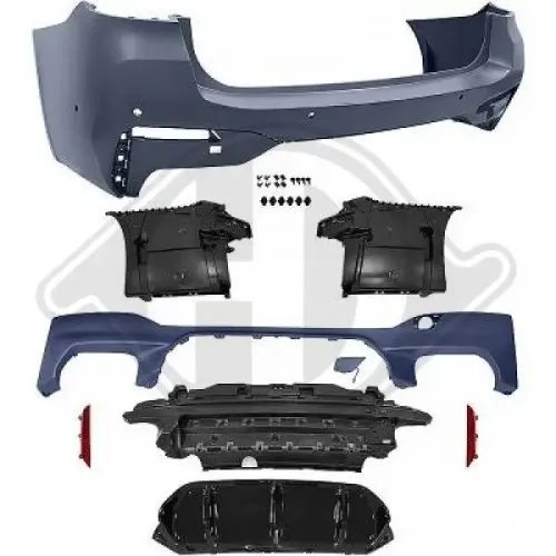 Stoßfänger hinten DIEDERICHS 1226558 Bild Stoßfänger hinten DIEDERICHS 1226558