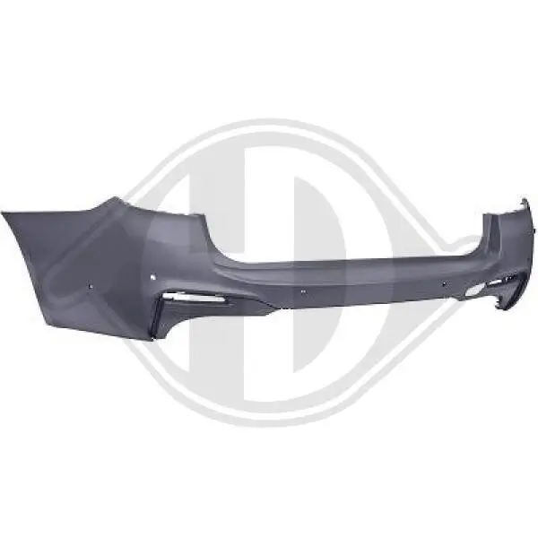 Stoßfänger hinten DIEDERICHS 1226655