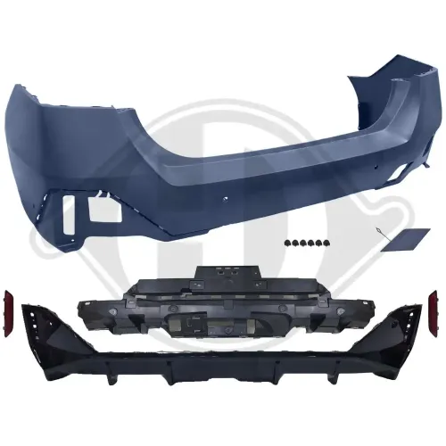 Stoßfänger hinten DIEDERICHS 1227256 Bild Stoßfänger hinten DIEDERICHS 1227256