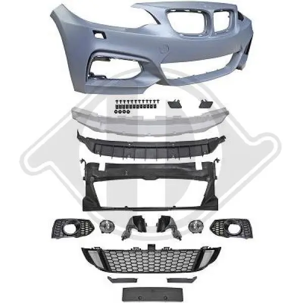 Stoßfänger vorne DIEDERICHS 1235350