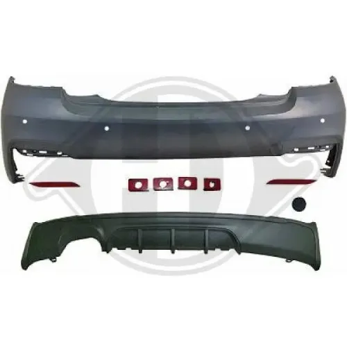 Stoßfänger hinten DIEDERICHS 1235355 Bild Stoßfänger hinten DIEDERICHS 1235355