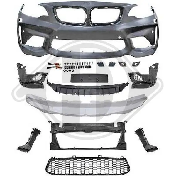 Stoßfänger vorne DIEDERICHS 1235450