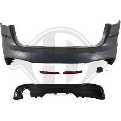 Stoßfänger hinten DIEDERICHS 1240355 Bild Stoßfänger hinten DIEDERICHS 1240355