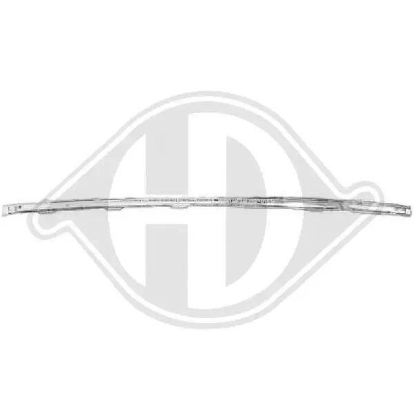 Zier-/Schutzleiste, Stoßfänger vorne DIEDERICHS 1243044