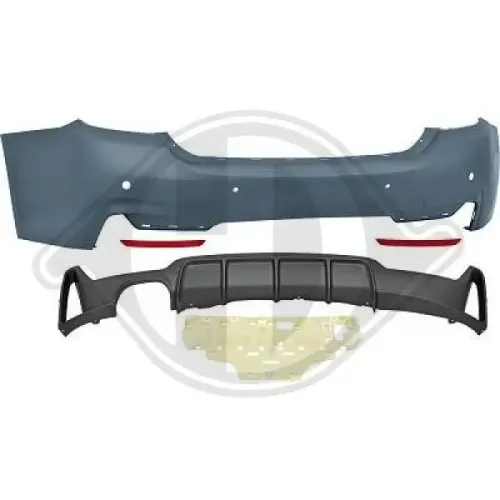 Stoßfänger hinten DIEDERICHS 1245556 Bild Stoßfänger hinten DIEDERICHS 1245556