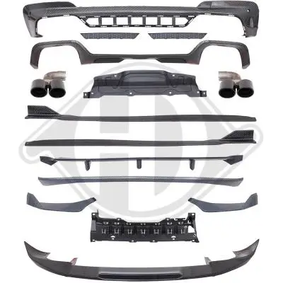 Spoiler vorne hinten DIEDERICHS 1277069 Bild Spoiler vorne hinten DIEDERICHS 1277069