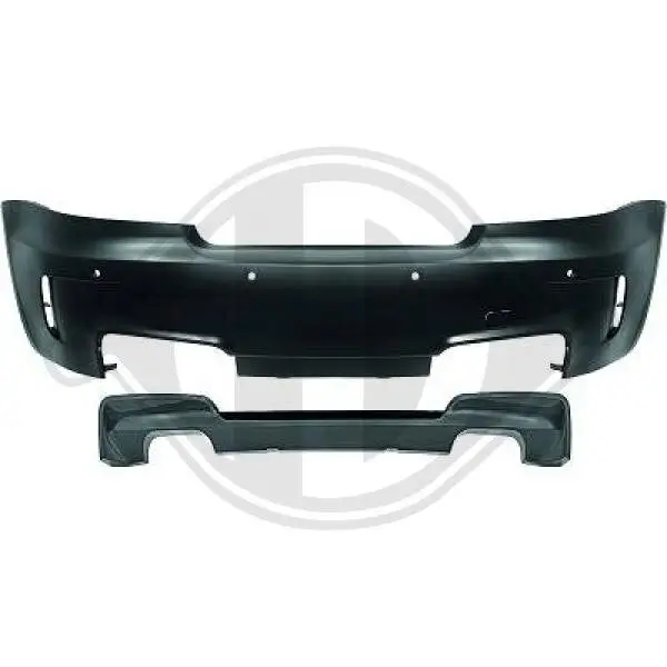 Stoßfänger hinten DIEDERICHS 1280756