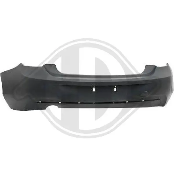 Stoßfänger hinten DIEDERICHS 1281055