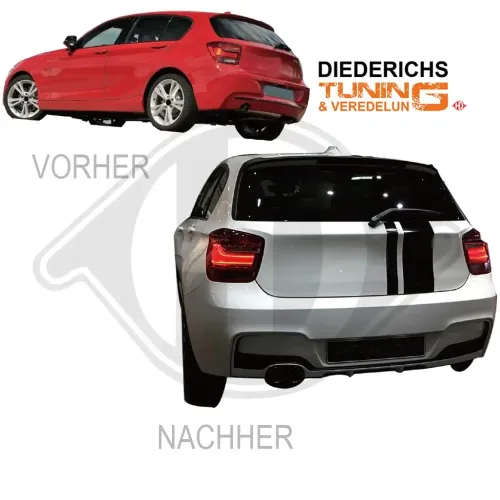 Stoßfänger hinten DIEDERICHS 1281355 Bild Stoßfänger hinten DIEDERICHS 1281355