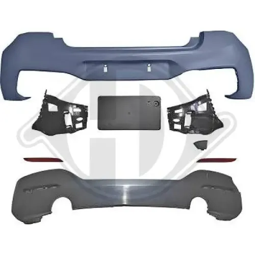 Stoßfänger hinten DIEDERICHS 1281455 Bild Stoßfänger hinten DIEDERICHS 1281455