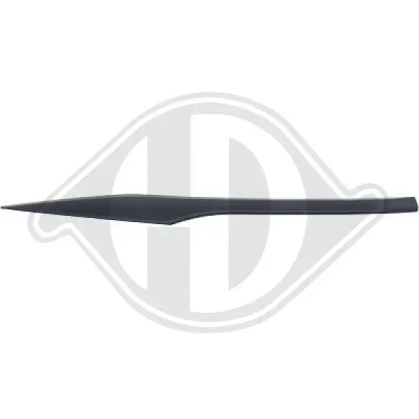 Zier-/Schutzleiste, Stoßfänger vorne rechts DIEDERICHS 1282032