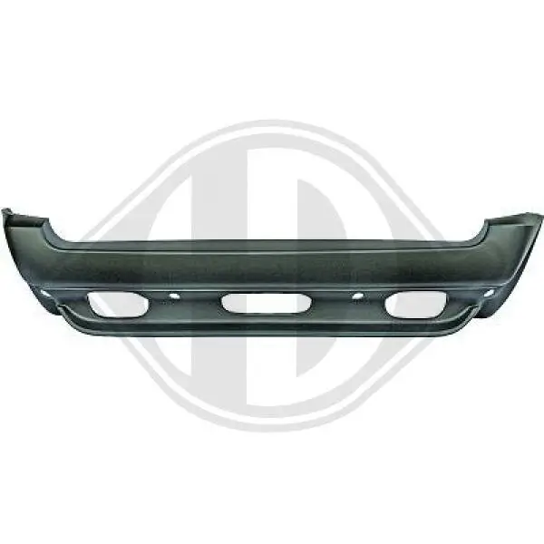 Stoßfänger hinten DIEDERICHS 1290056