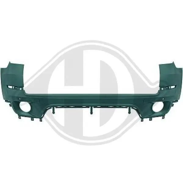 Stoßfänger hinten DIEDERICHS 1291155