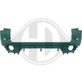 Stoßfänger hinten DIEDERICHS 1291155