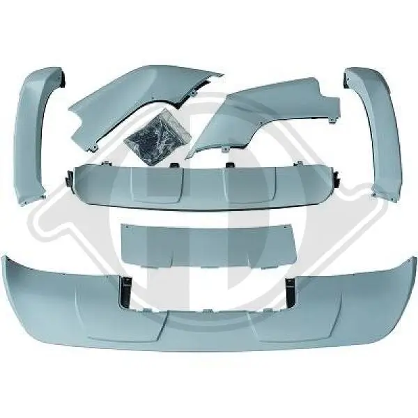 Stoßfänger vorne hinten DIEDERICHS 1291261