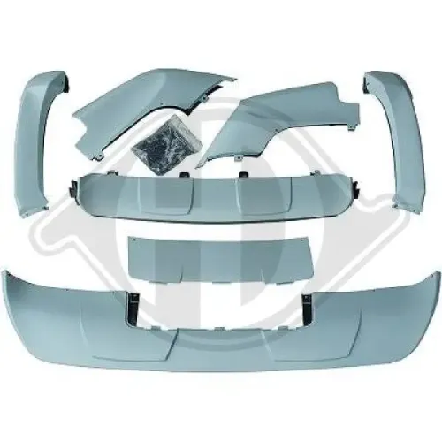 Stoßfänger vorne hinten DIEDERICHS 1291261 Bild Stoßfänger vorne hinten DIEDERICHS 1291261