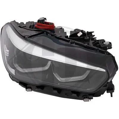 Hauptscheinwerfer rechts DIEDERICHS 1294082 Bild Hauptscheinwerfer rechts DIEDERICHS 1294082