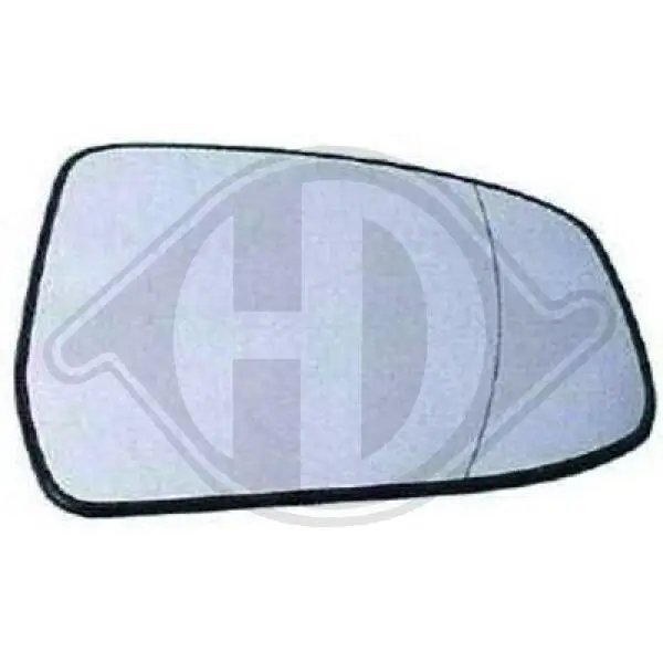 Spiegelglas, Außenspiegel links DIEDERICHS 1416027