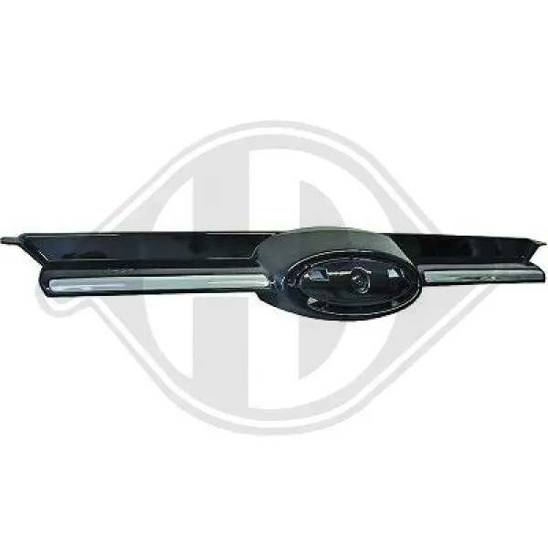 Kühlergitter Mitte DIEDERICHS 1418040