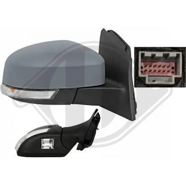 Außenspiegel rechts DIEDERICHS 1418324