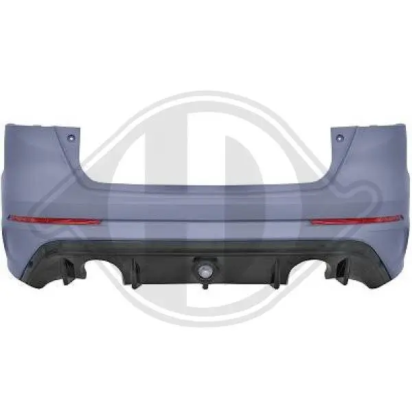 Stoßfänger hinten DIEDERICHS 1418355