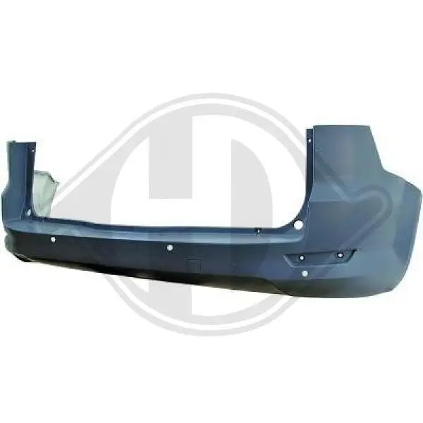 Stoßfänger hinten DIEDERICHS 1428656