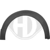 Verbreiterung, Kotflügel hinten rechts DIEDERICHS 1454766