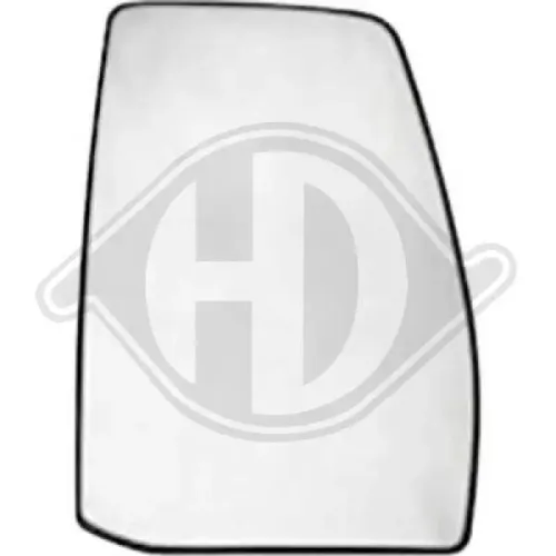 Spiegelglas, Außenspiegel rechts DIEDERICHS 1456028 Bild Spiegelglas, Außenspiegel rechts DIEDERICHS 1456028