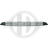 Lüftungsgitter, Stoßfänger Mitte DIEDERICHS 1476045