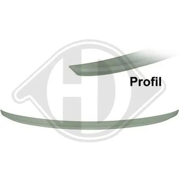 Spoiler Fahrzeugheckklappe DIEDERICHS 1600361