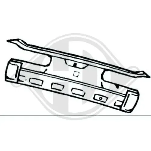 Blende, Stoßfänger vorne DIEDERICHS 1614060 Bild Blende, Stoßfänger vorne DIEDERICHS 1614060