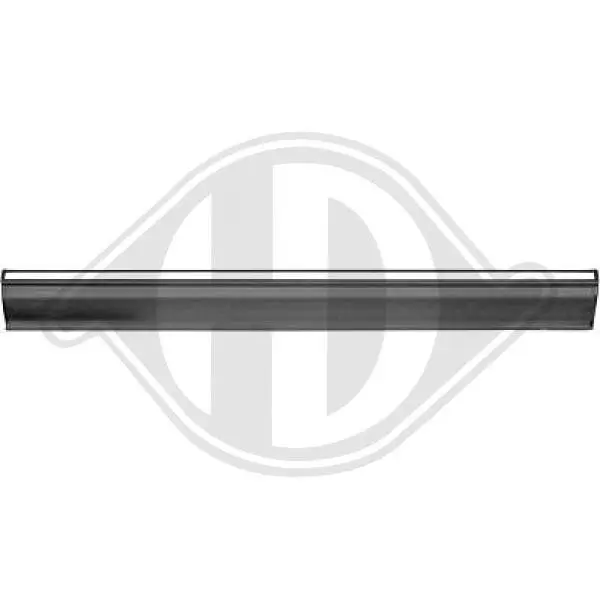 Zier-/Schutzleiste, Tür hinten links DIEDERICHS 1611135